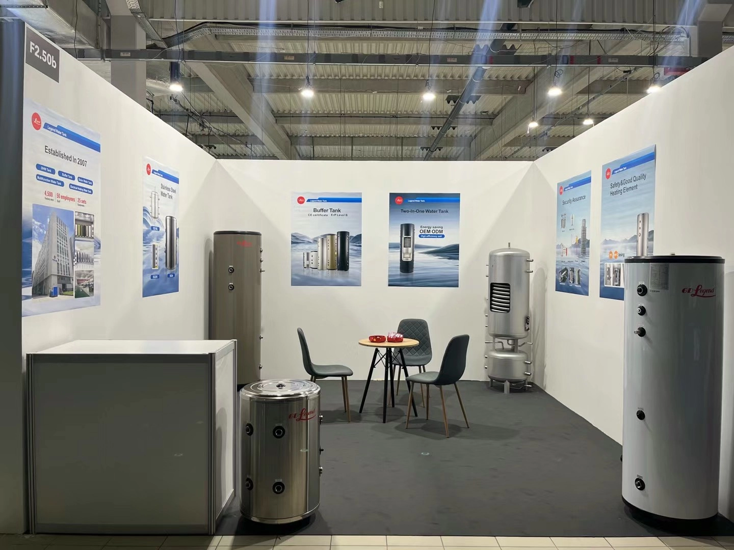 HVAC EXPO Warsaw 2025 көргөзмөсүндө Фошан Легенда: Польшанын ысык сууга болгон муктаждыктары менен байланышуу