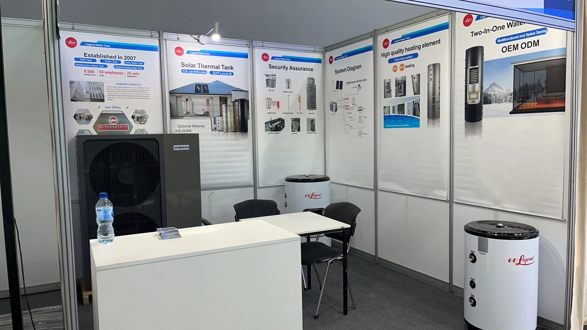 2026 AquaTherm Ташкент көргөзмөсү жеринде бөлүшүү